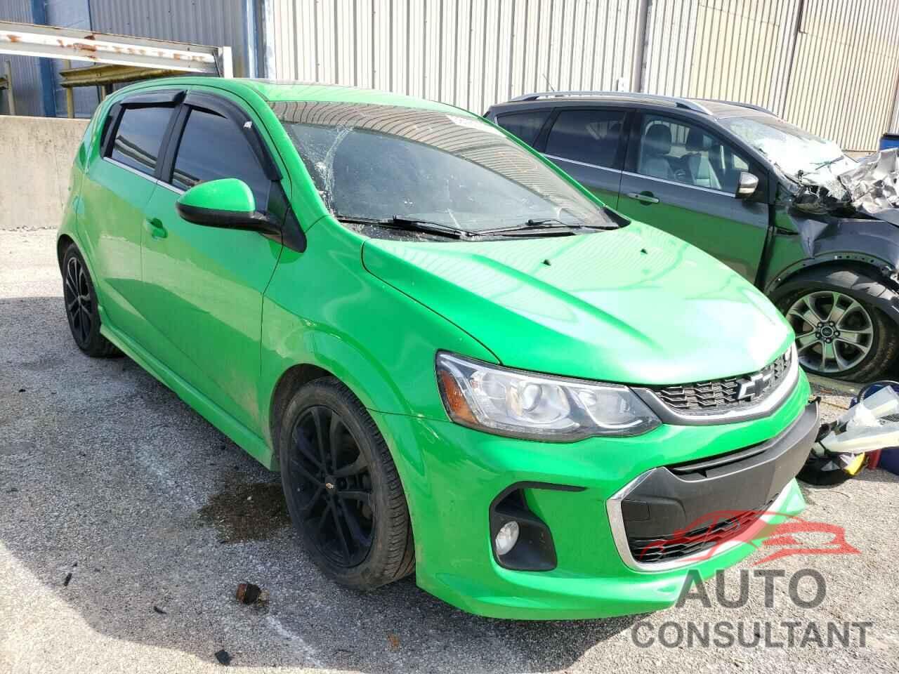 CHEVROLET SONIC 2017 - 1G1JD6SB3H4158274