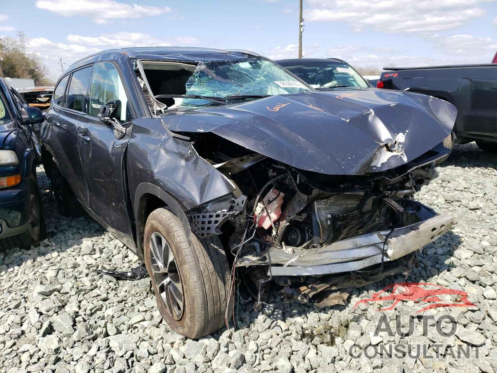 TOYOTA HIGHLANDER 2020 - 5TDGZRAH8LS009382