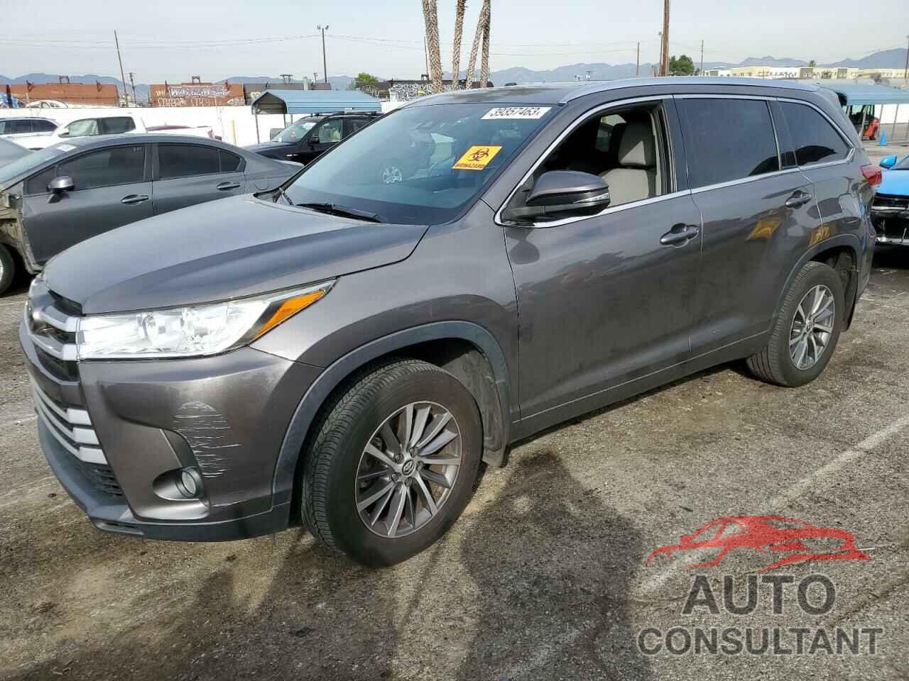TOYOTA HIGHLANDER 2017 - 5TDJZRFH2HS430486