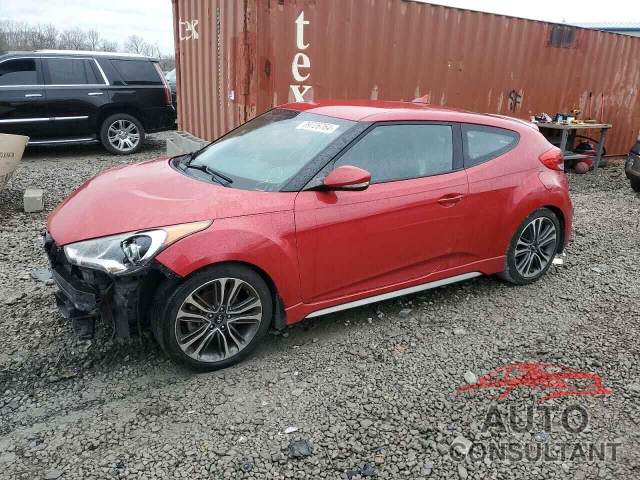 HYUNDAI VELOSTER 2016 - KMHTC6AE0GU288571