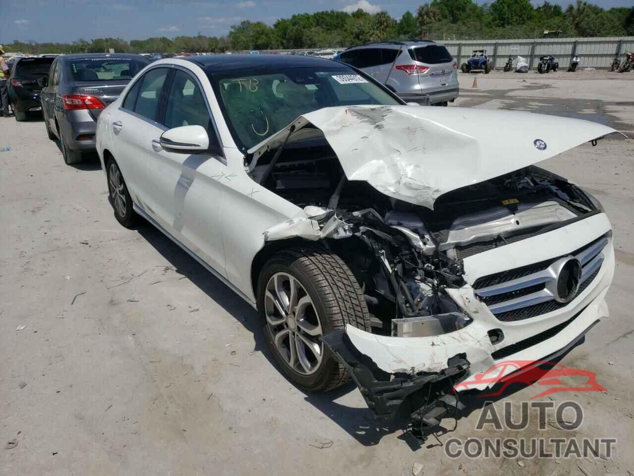 MERCEDES-BENZ C-CLASS 2017 - 55SWF4JB7HU205326