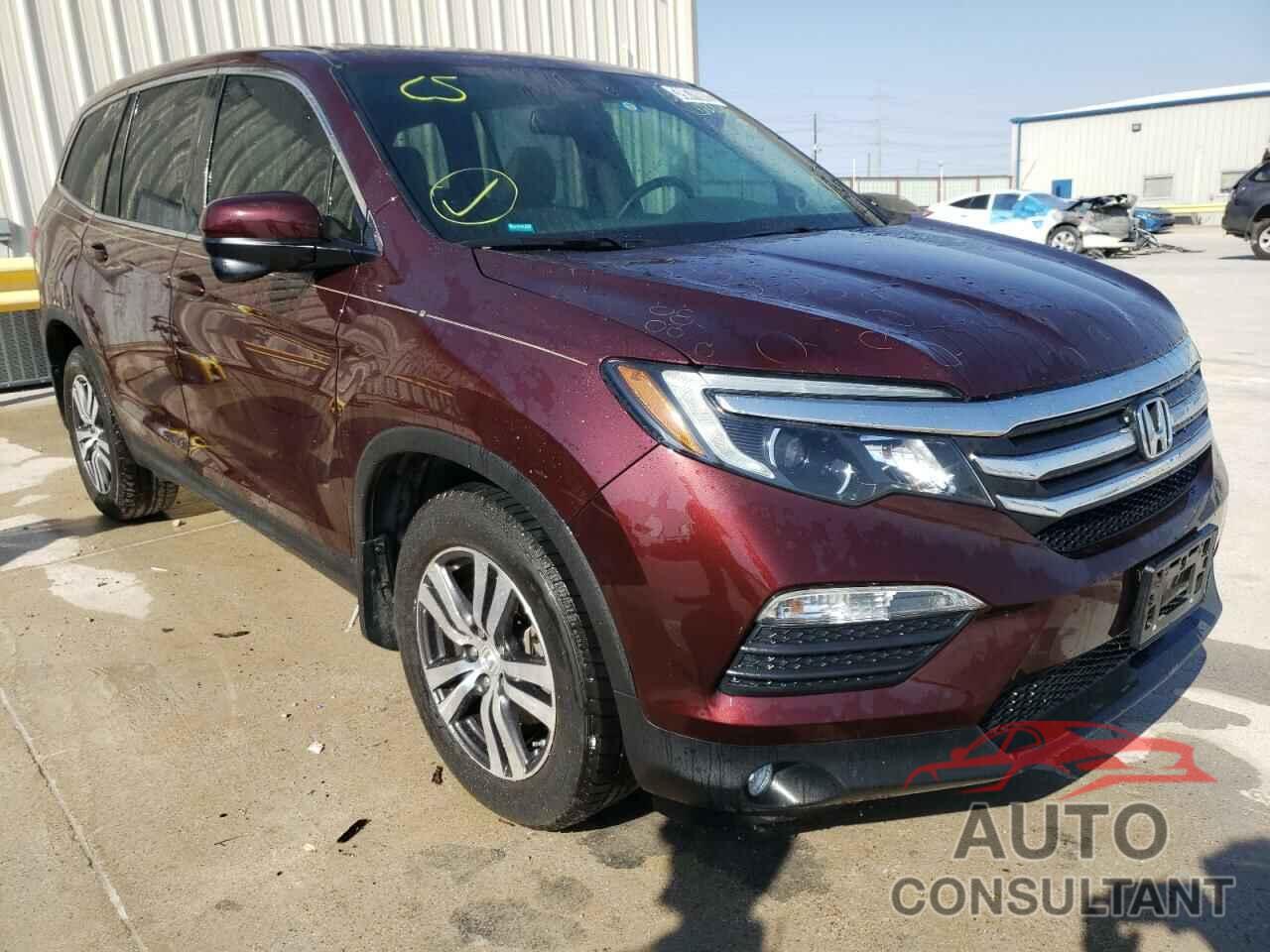 HONDA PILOT 2016 - 5FNYF5H76GB022631