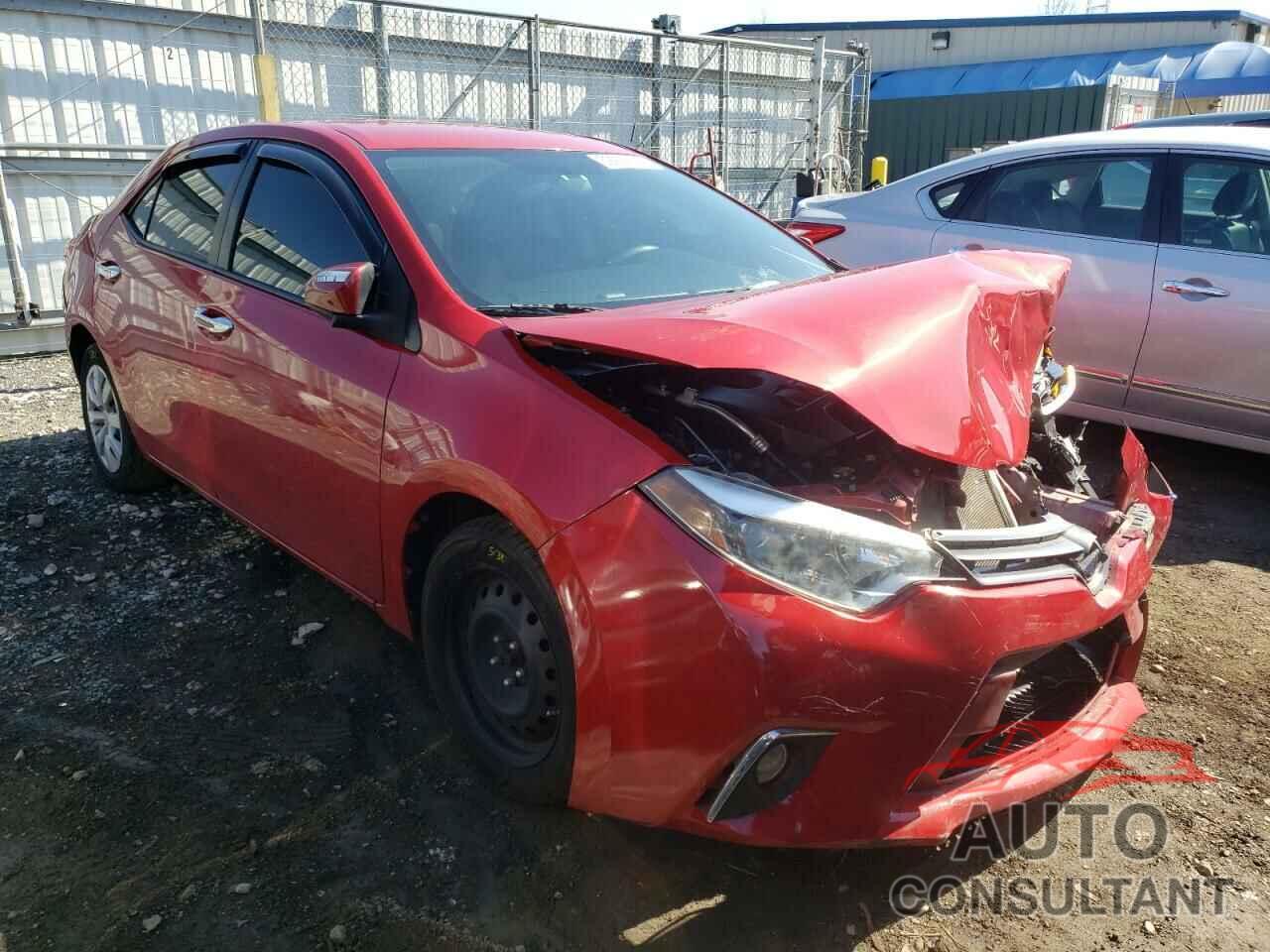 TOYOTA COROLLA 2016 - 2T1BURHE7GC647979