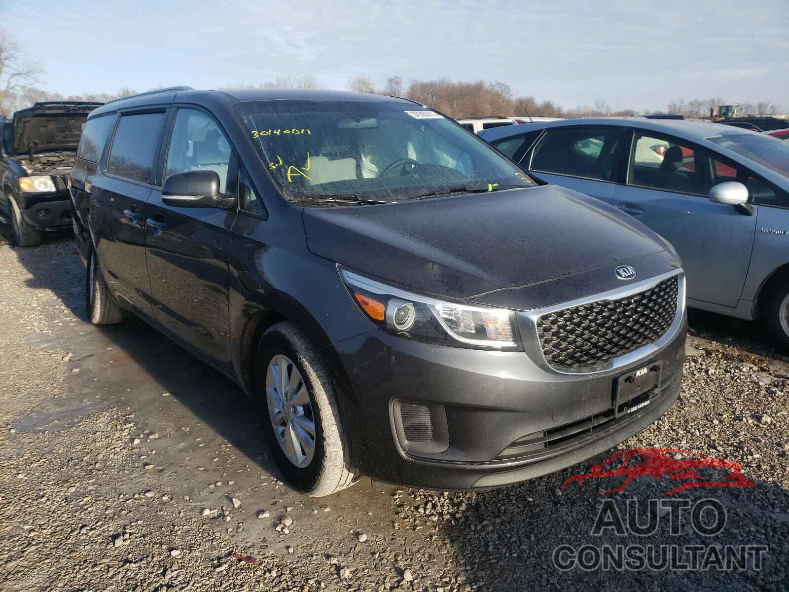 KIA SEDONA 2016 - KNDMB5C14G6201033