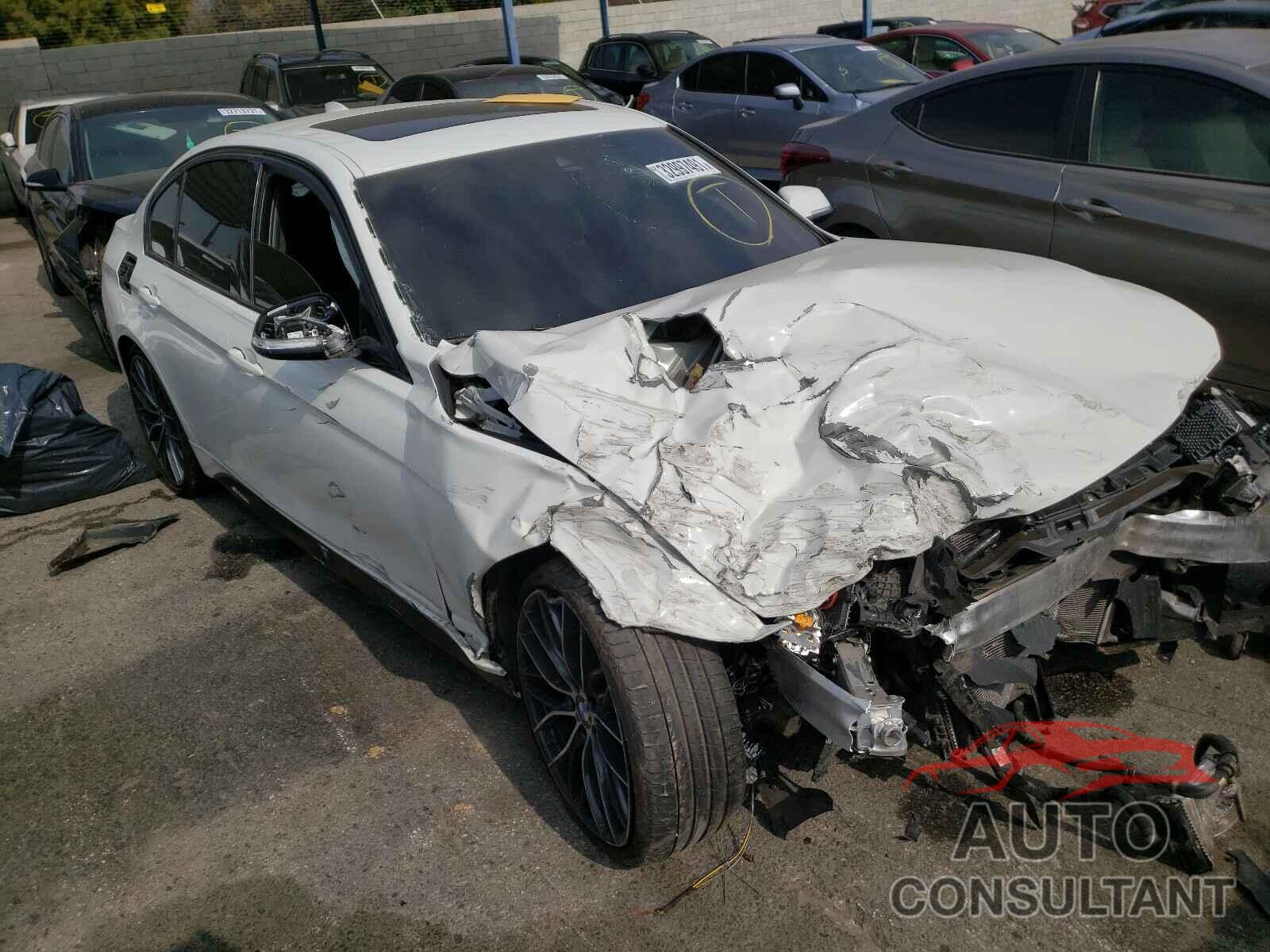 BMW 3 SERIES 2017 - WBA8B3G31HNU35734