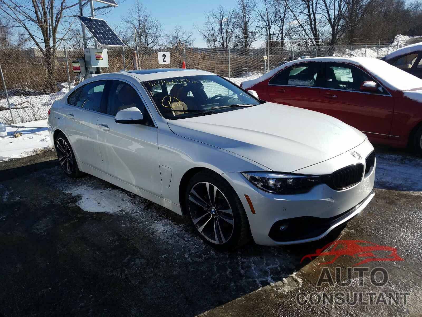 BMW 4 SERIES 2020 - WBA4J1C02LBU68186