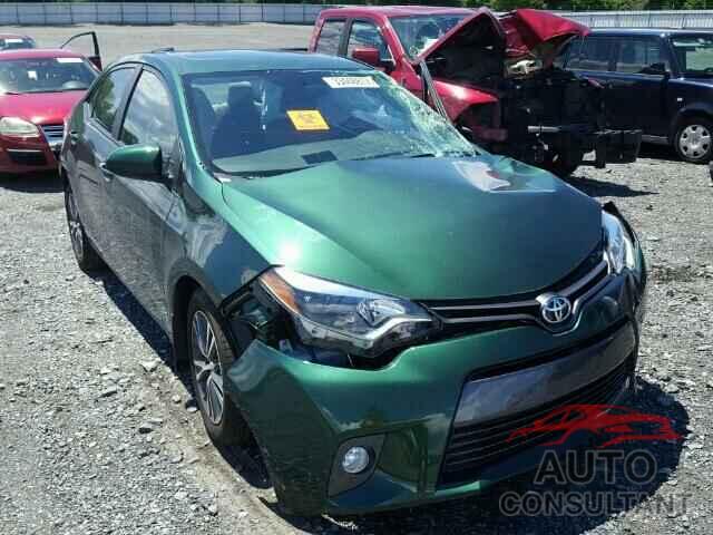 TOYOTA COROLLA 2016 - 2T1BURHEXGC575255