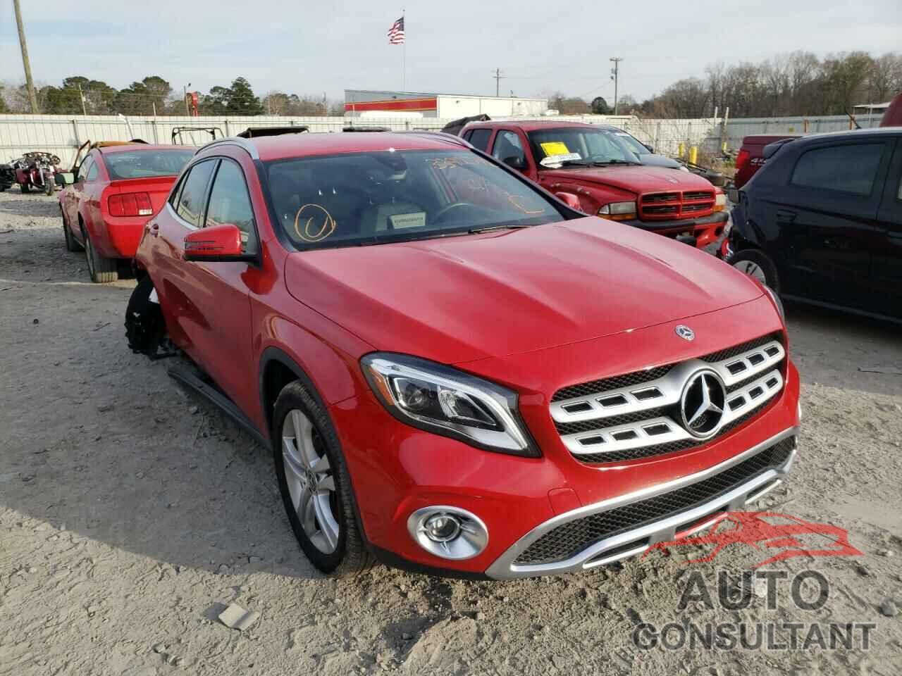 MERCEDES-BENZ GLA-CLASS 2020 - WDCTG4EBXLU028860