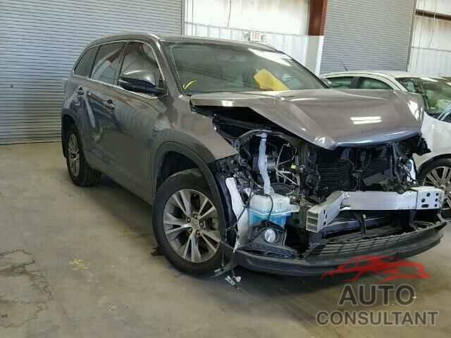 TOYOTA HIGHLANDER 2015 - 5TDKKRFH8FS085826
