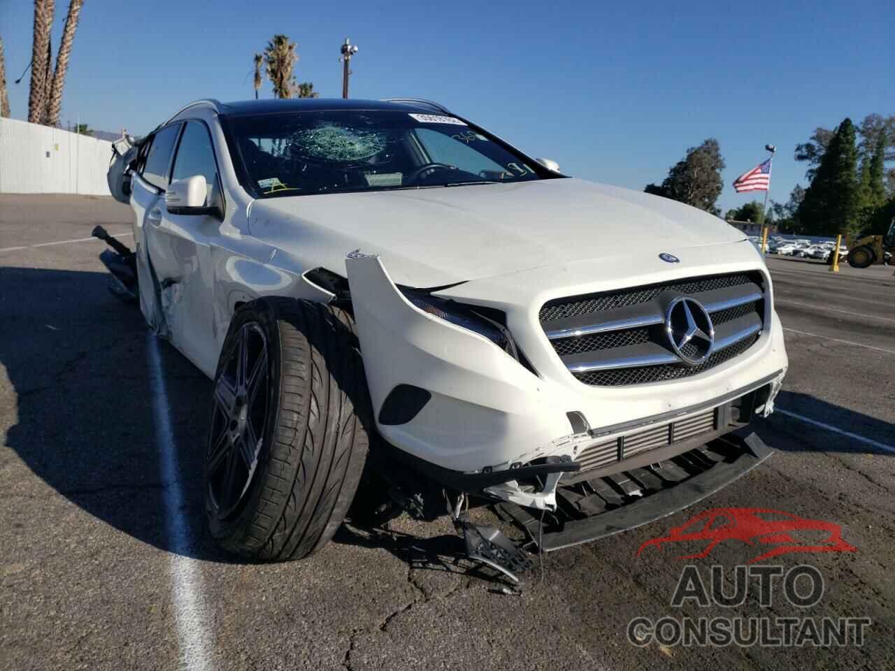 MERCEDES-BENZ GLA-CLASS 2016 - WDCTG4EB6GJ237083