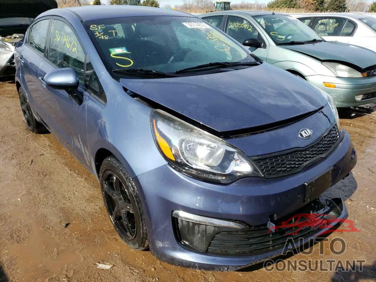 KIA RIO 2016 - KNADM4A30G6554312