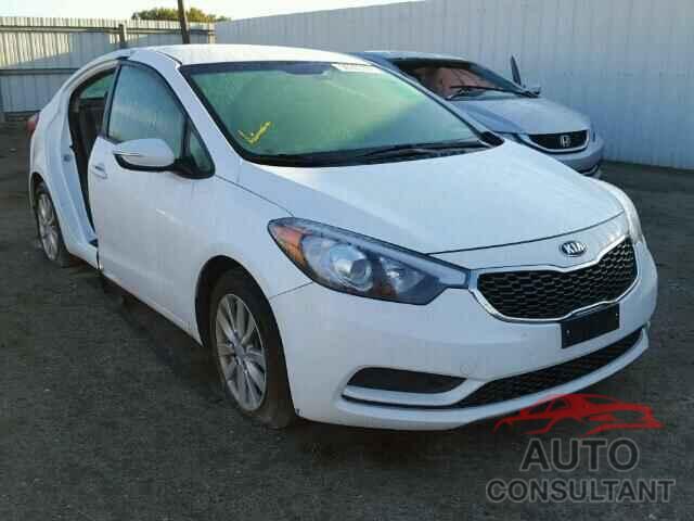 KIA FORTE 2015 - KNAFX4A63F5400708