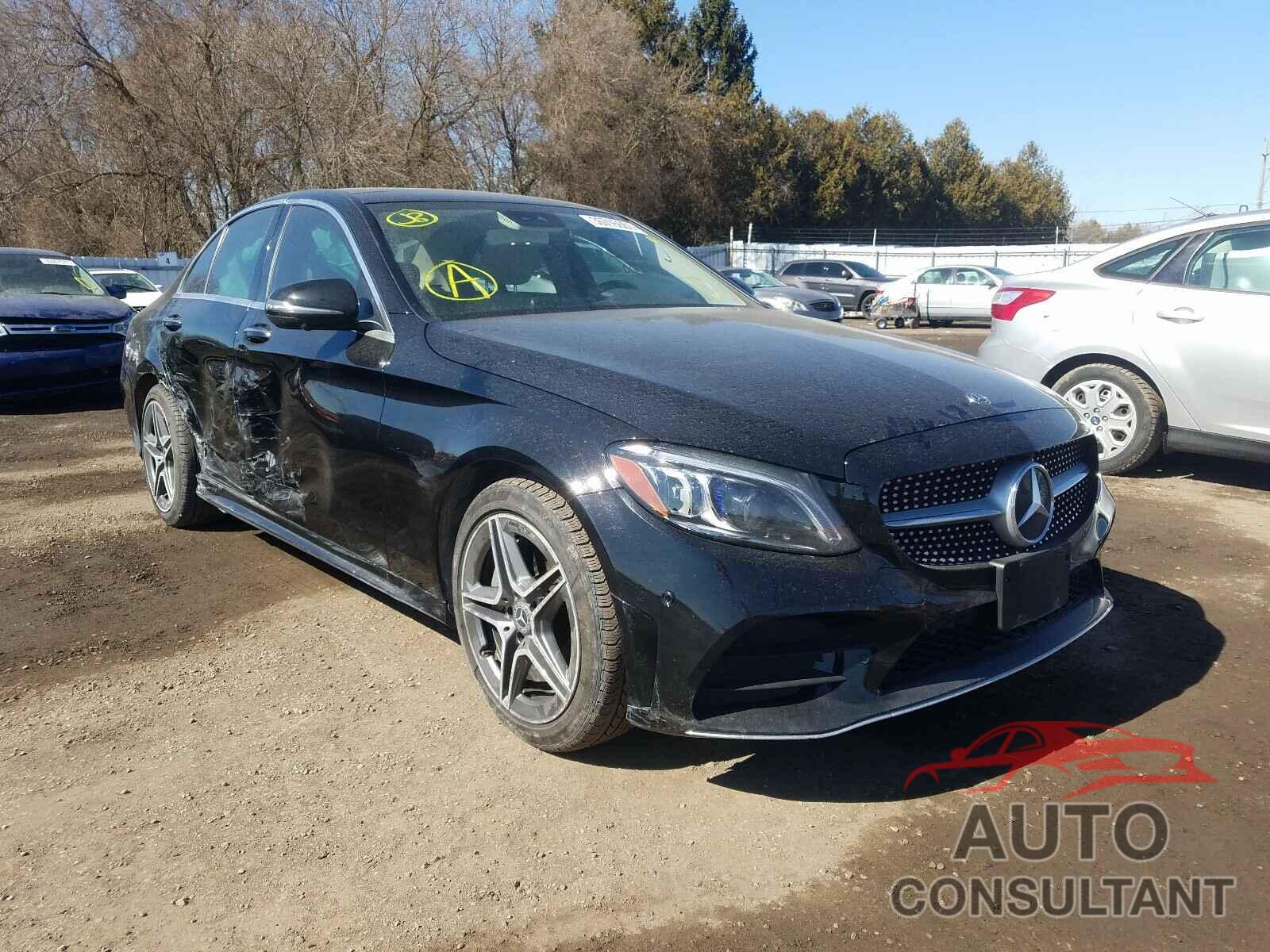 MERCEDES-BENZ C CLASS 2019 - 55SWF8EB1KU287479