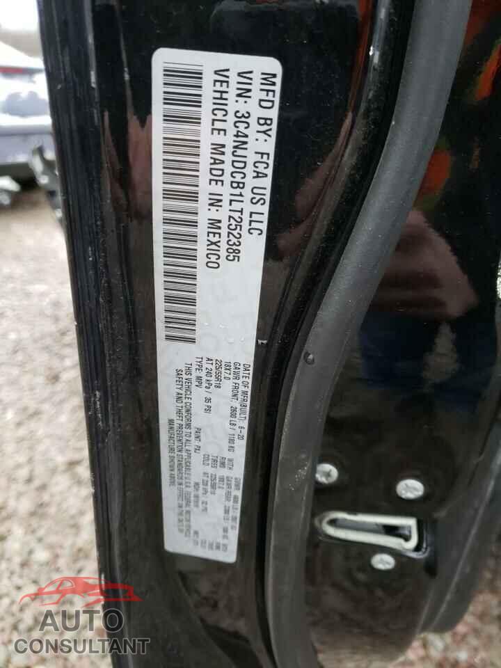 JEEP COMPASS 2020 - 3C4NJDCB1LT252385