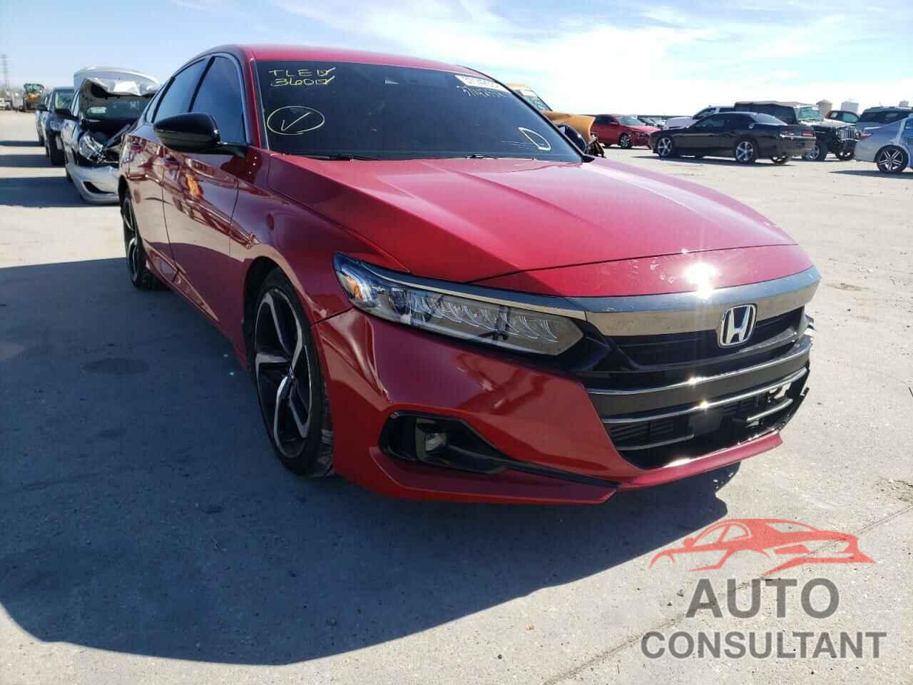 HONDA ACCORD 2021 - 1HGCV1F35MA043899