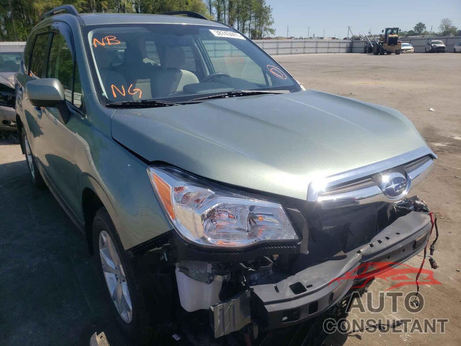 SUBARU FORESTER 2016 - JF2SJADC4GH400348