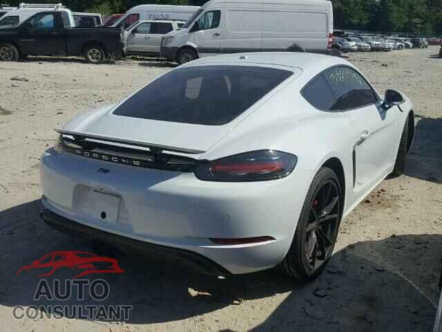 PORSCHE CAYMAN 2017 - WP0AB2A85HS285552