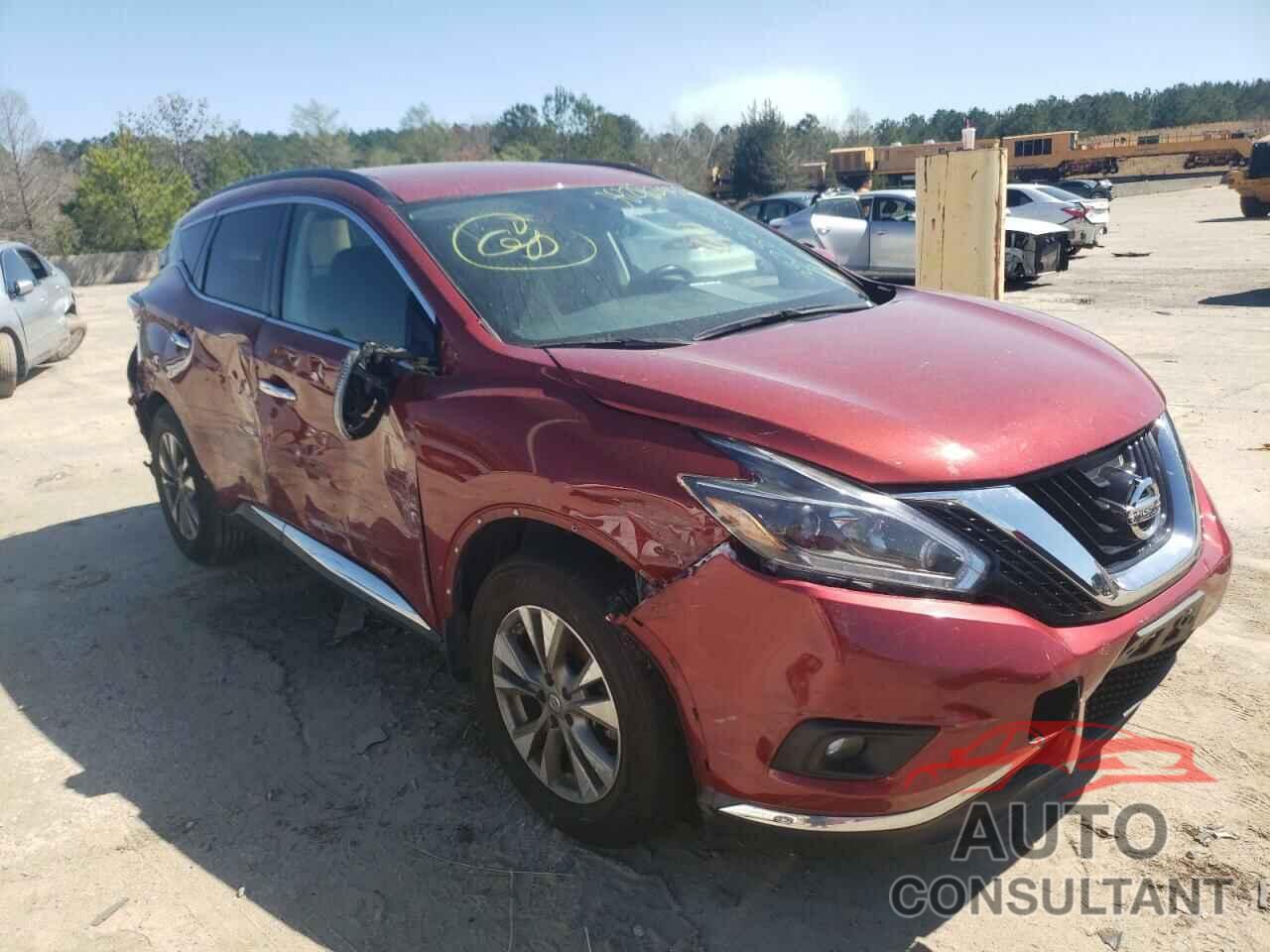 NISSAN MURANO 2018 - 5N1AZ2MH0JN163334