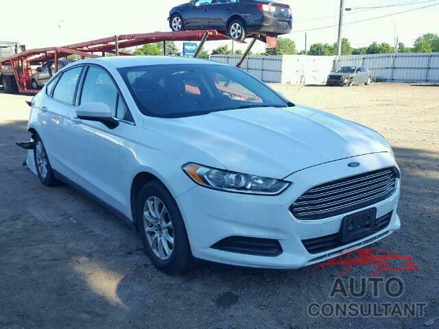 FORD FUSION 2016 - 1FA6P0G72G5123097