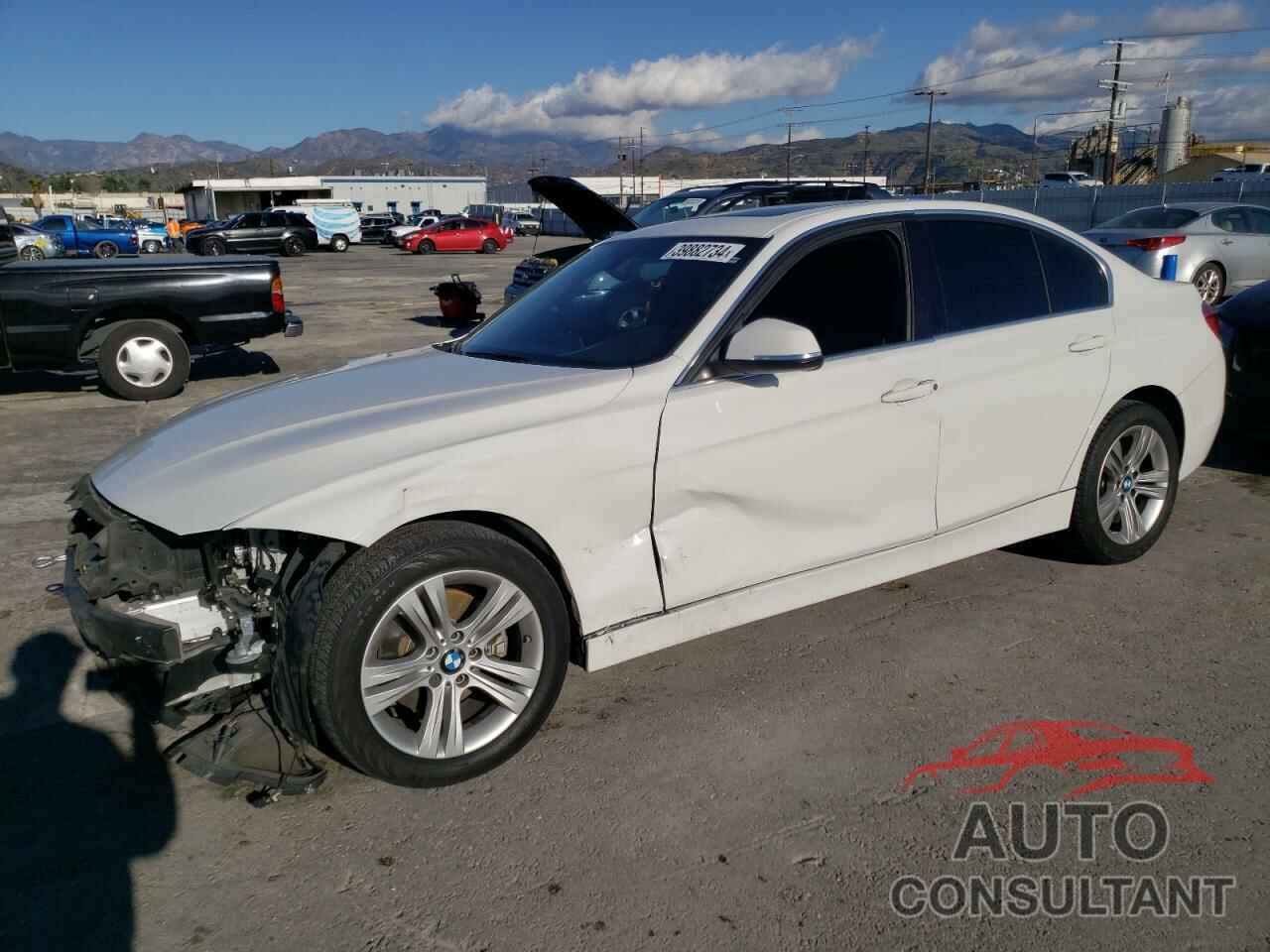 BMW 3 SERIES 2017 - WBA8B9G35HNU55844