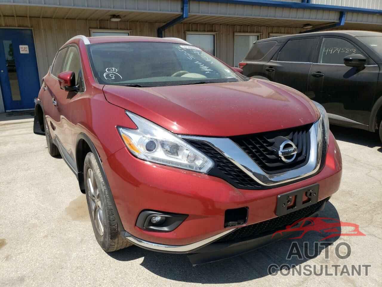 NISSAN MURANO 2017 - 5N1AZ2MHXHN190664