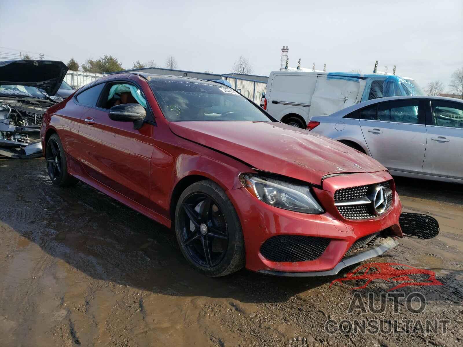 MERCEDES-BENZ C CLASS 2017 - WDDWJ4KB4HF375840