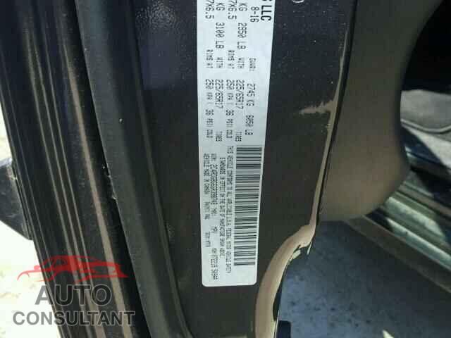 DODGE CARAVAN 2016 - 2C4RDGBG6GR398748