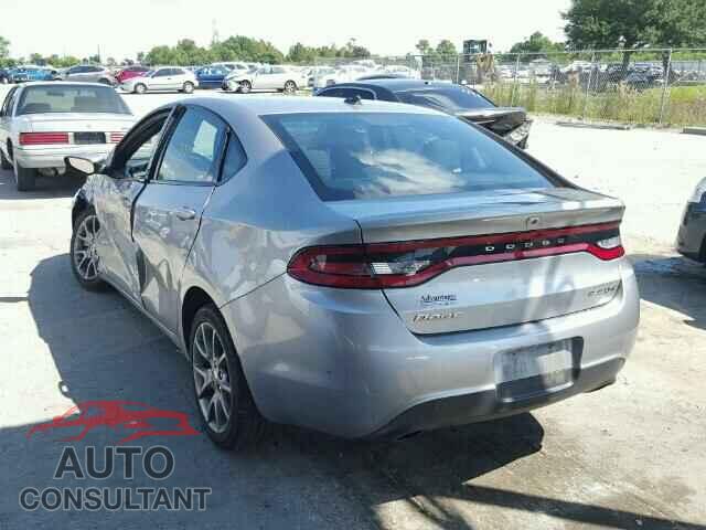DODGE DART 2015 - 1C3CDFBB6FD225127