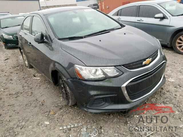 CHEVROLET SONIC 2017 - 1G1JD5SHXH4105604