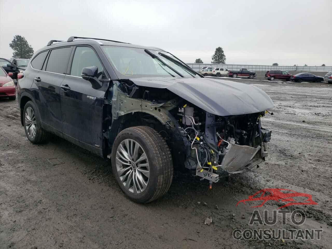 TOYOTA HIGHLANDER 2021 - 5TDEBRCH3MS068480