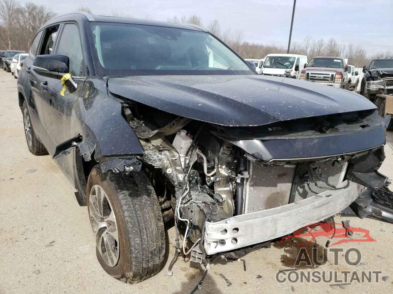 TOYOTA HIGHLANDER 2021 - 5TDHZRAH7MS535329