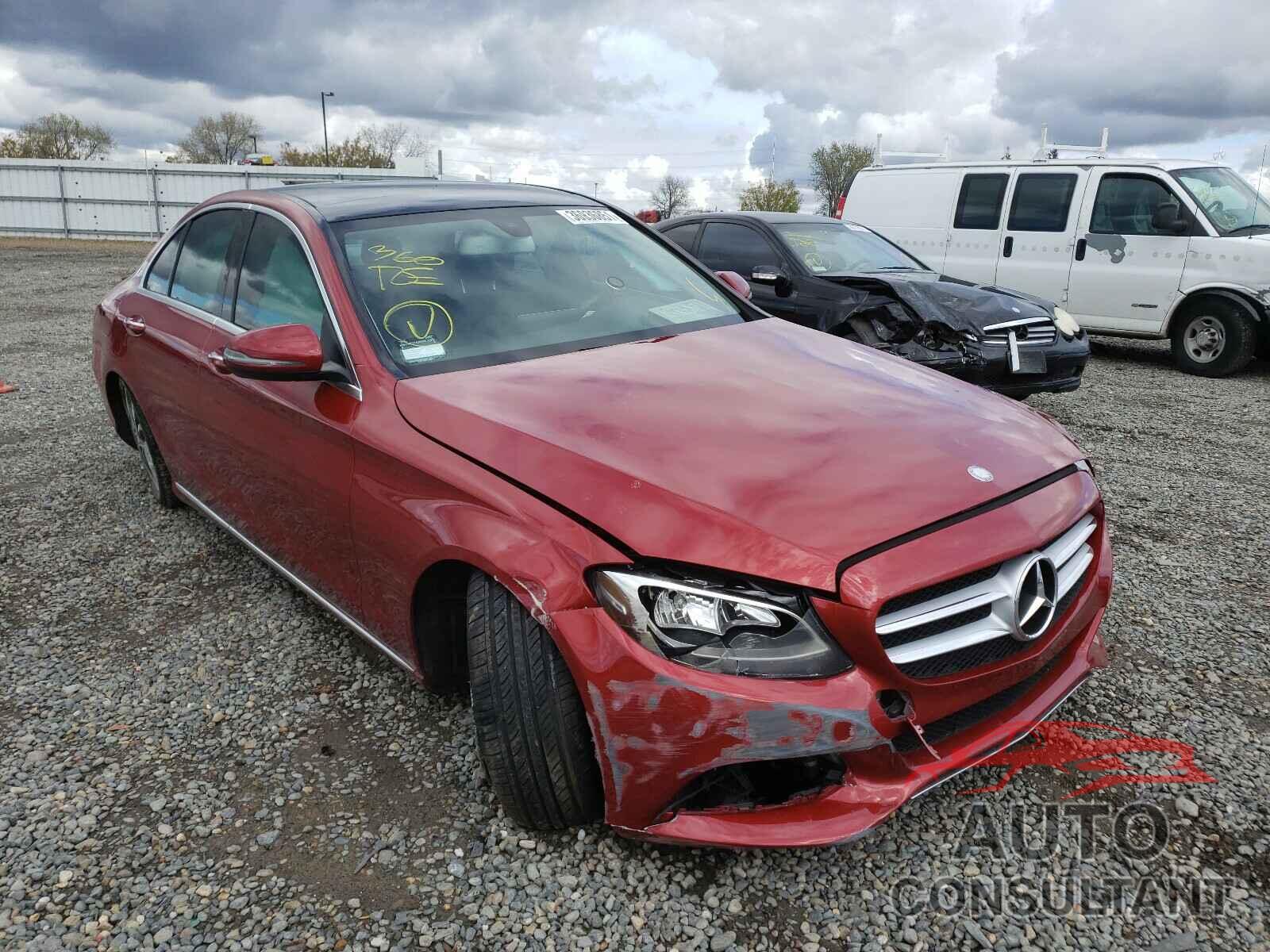 MERCEDES-BENZ C CLASS 2016 - 55SWF4JB2GU178583