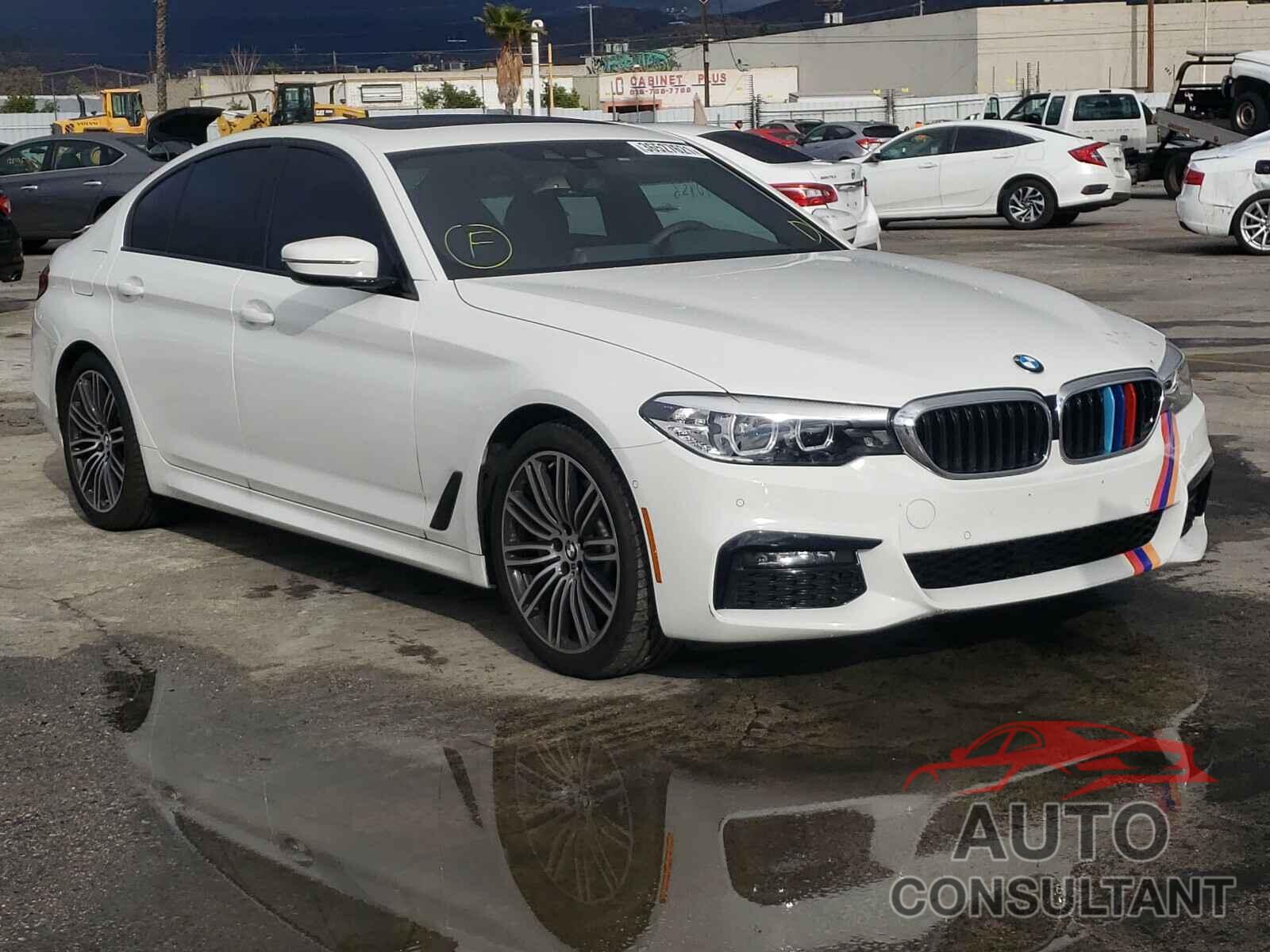 BMW 5 SERIES 2019 - WBAJA5C56KBX87501