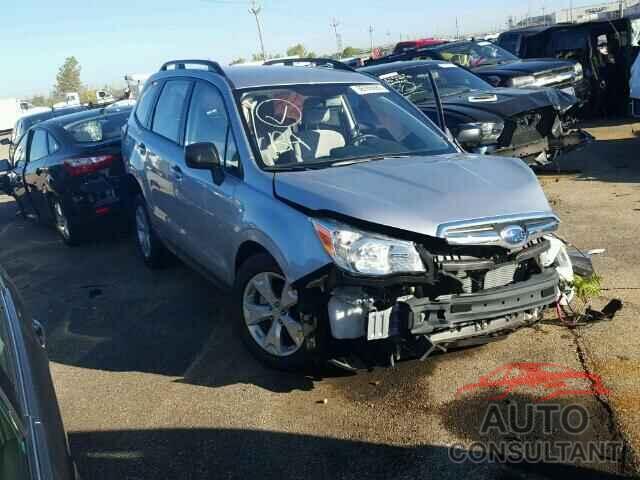 SUBARU FORESTER 2016 - JF2SJABC1GH538836