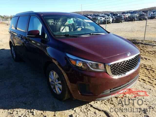 KIA SEDONA 2017 - KNDMB5C10H6267418