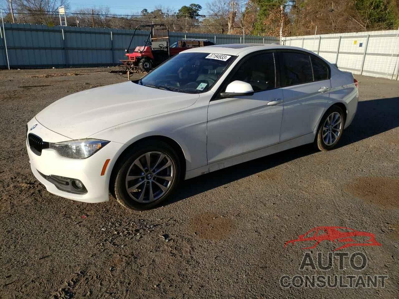 BMW 3 SERIES 2017 - WBA8E1G32HNU18162