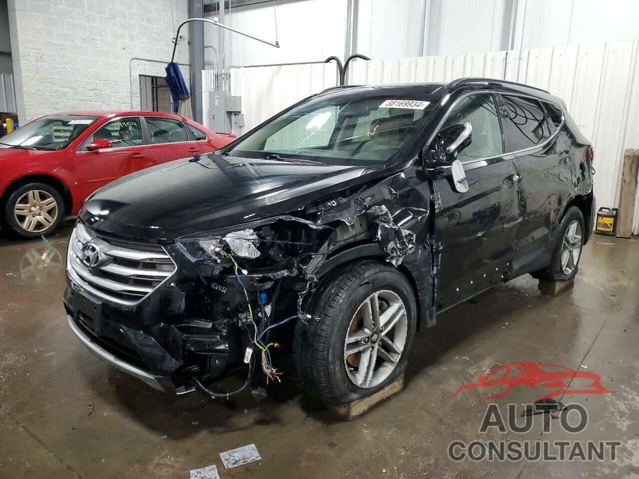 HYUNDAI SANTA FE 2017 - 5XYZUDLB8HG484926