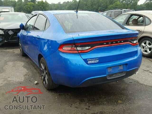 DODGE DART 2016 - 1C3CDFAA8GD606293
