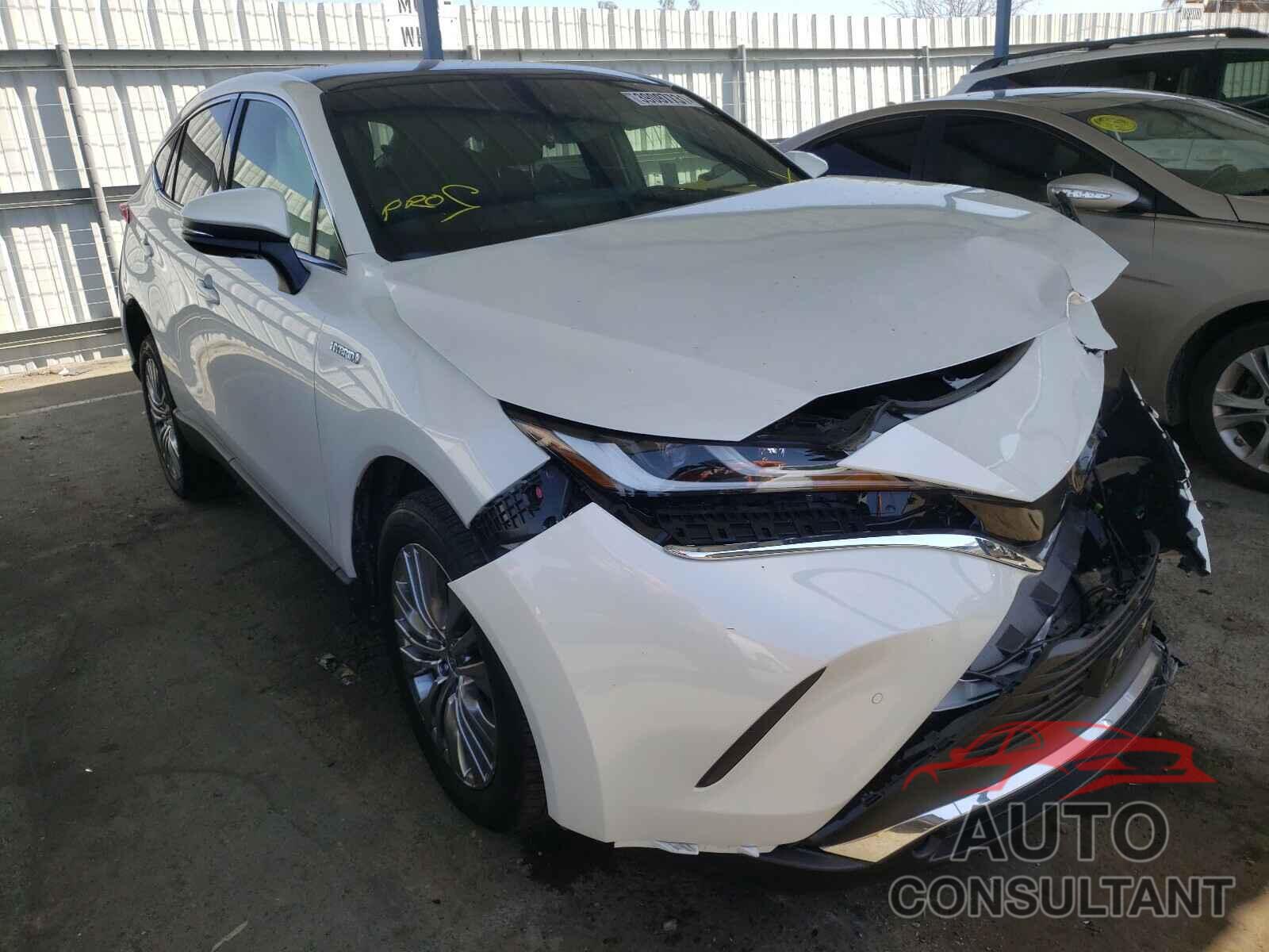 TOYOTA VENZA 2021 - JTEAAAAH7MJ021273