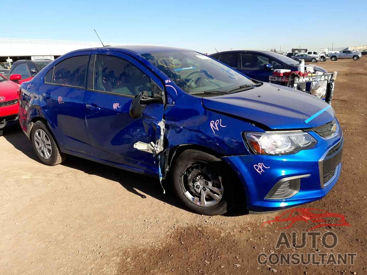 CHEVROLET SONIC 2017 - 1G1JB5SH4H4127992