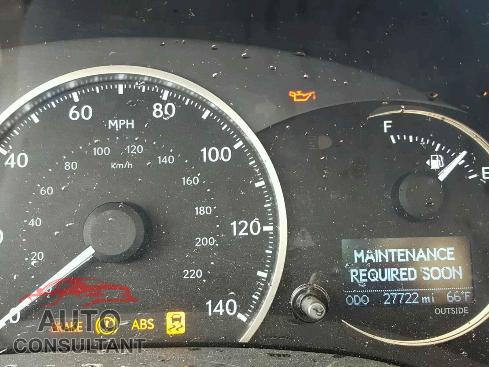 LEXUS CT 200 2015 - 5TDKZ3DC4HS894355