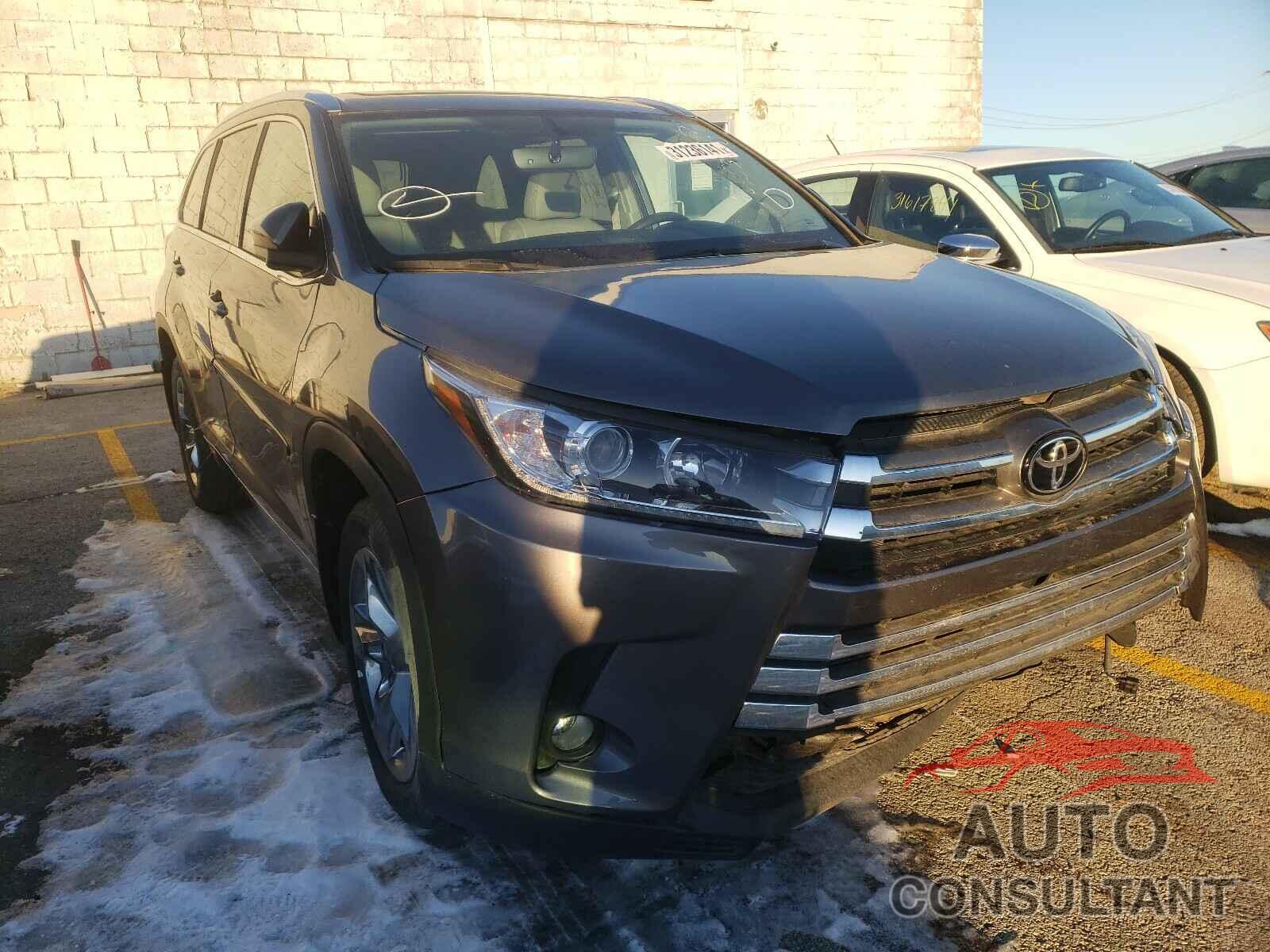 TOYOTA HIGHLANDER 2019 - 5TDDZRFHXKS730863