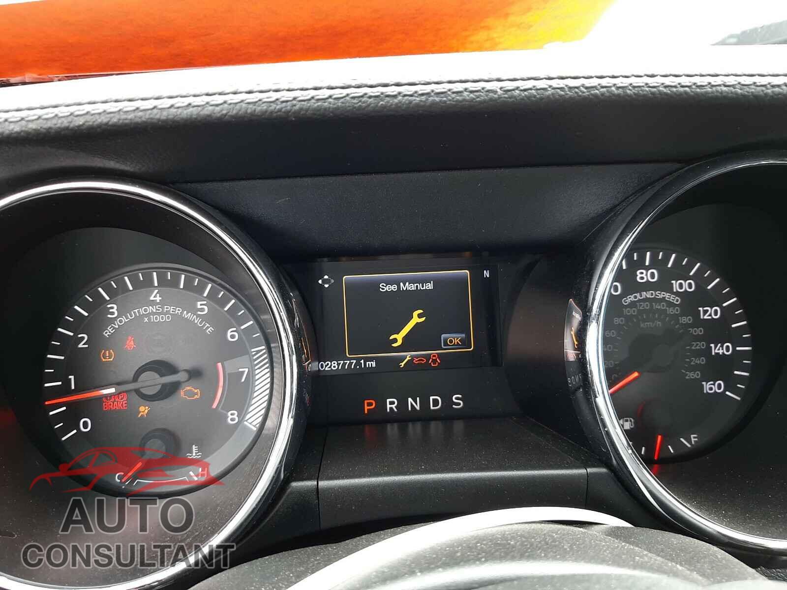 FORD MUSTANG 2017 - 1FA6P8CF3H5336461