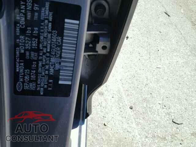 HYUNDAI ACCENT 2016 - KMHCT4AE4GU014603