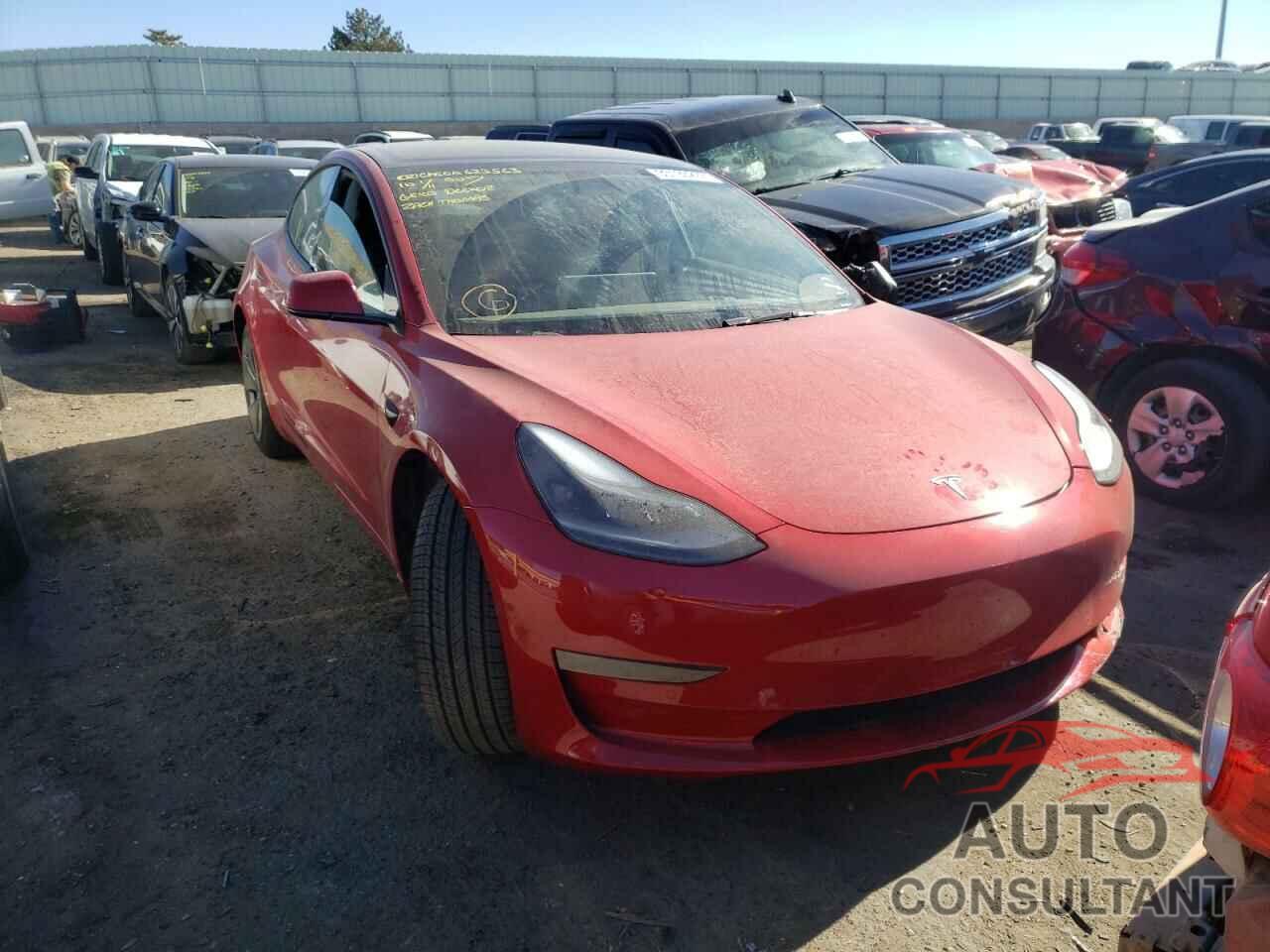 TESLA MODEL 3 2022 - 5YJ3E1EB5NF120836