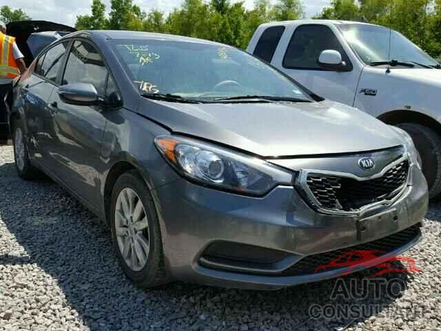 KIA FORTE 2016 - KNAFX4A66G5607756