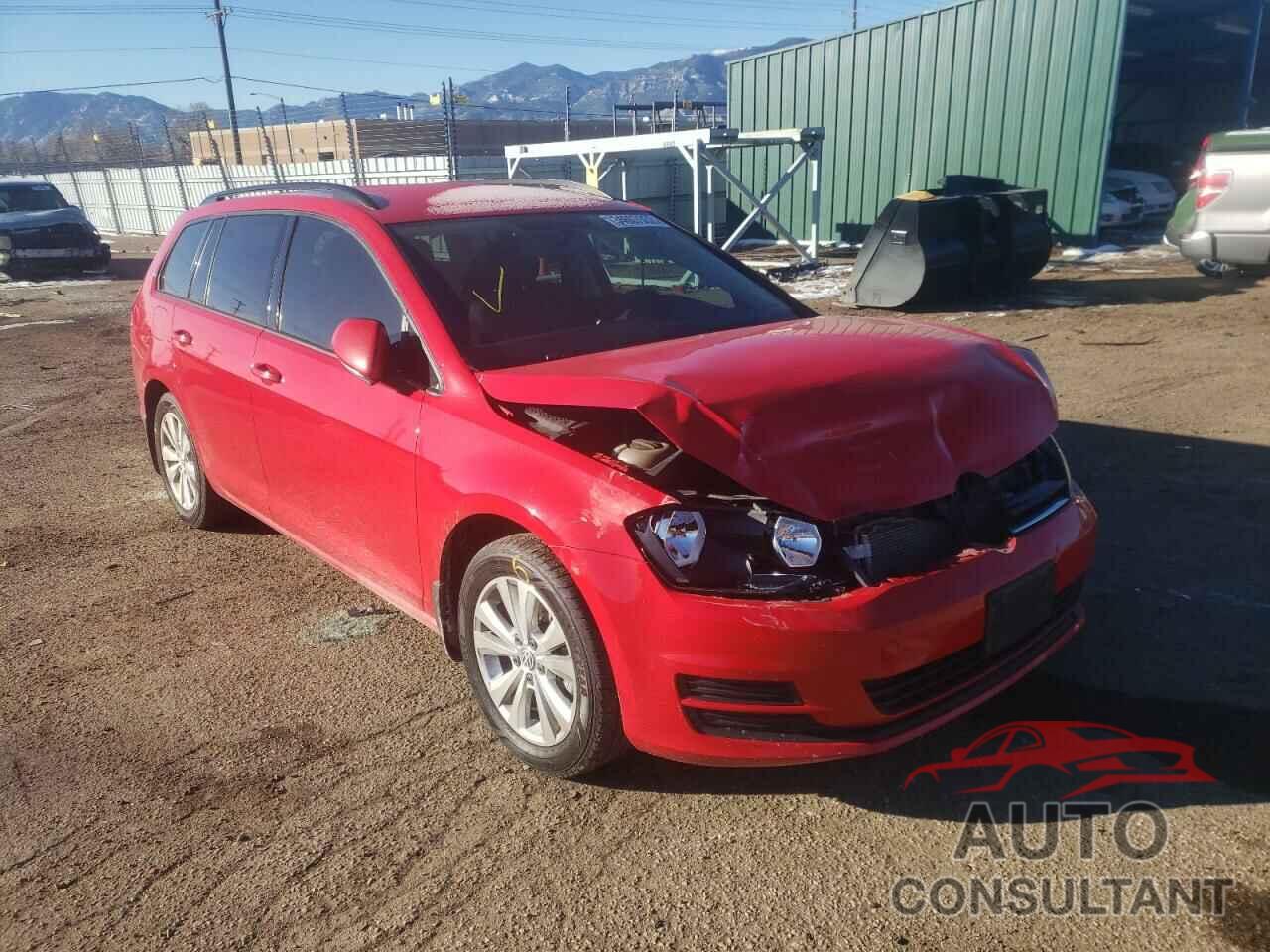 VOLKSWAGEN GOLF 2017 - 3VW017AU1HM538039