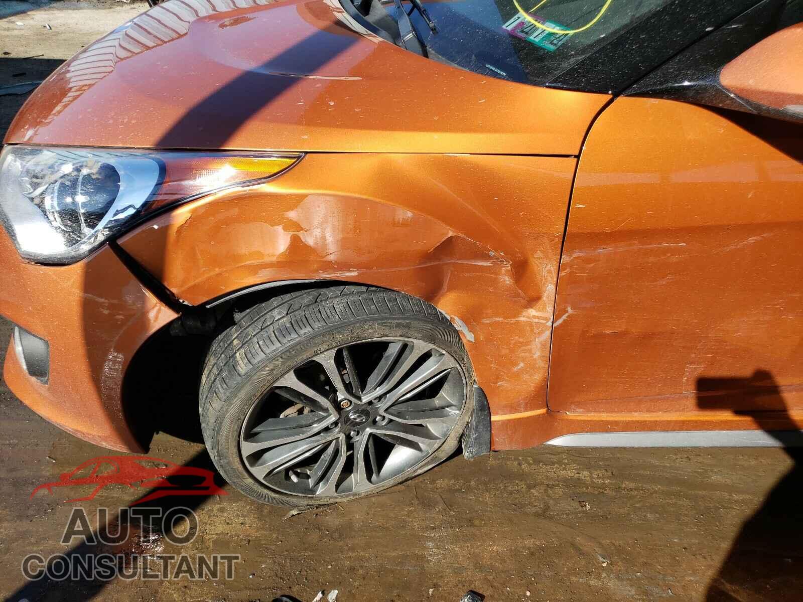 HYUNDAI VELOSTER 2016 - KMHTC6AE7GU292567