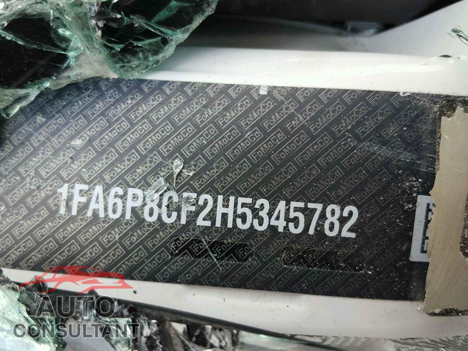 FORD MUSTANG 2017 - 1FA6P8CF2H5345782