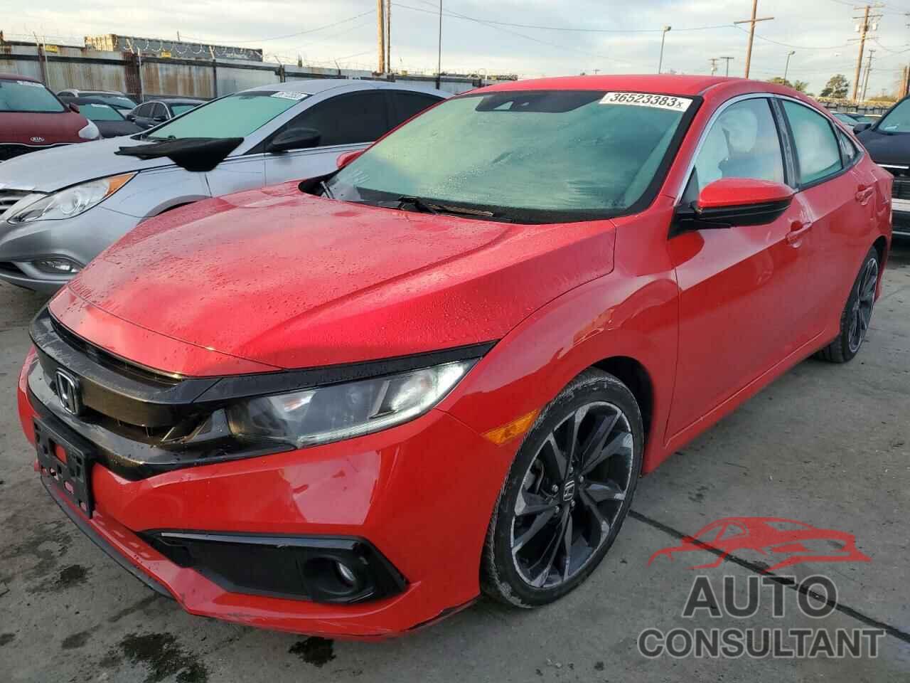 HONDA CIVIC 2020 - 2HGFC2F89LH509385